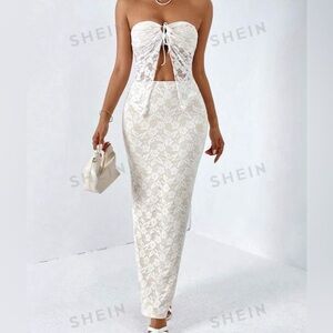 White 2 piece set